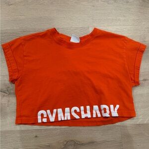 Gymshark Bright Orange Crop Top